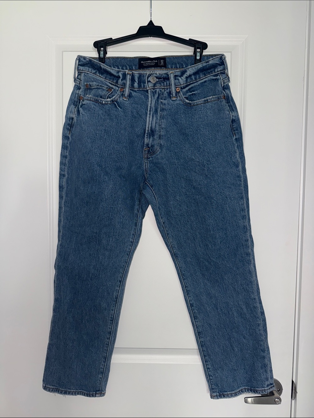 Blue Straight fit denim 30x28